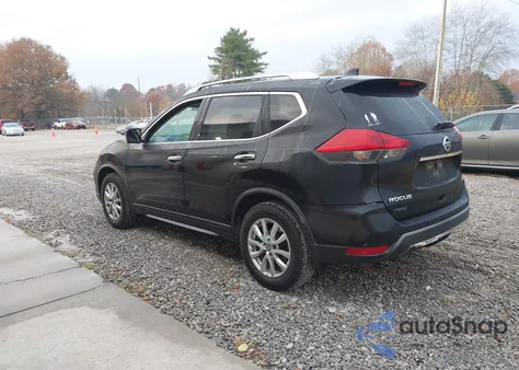 2017 Nissan Rogue Sv from USA, damaged, VIN KNMAT2MT9HP598362